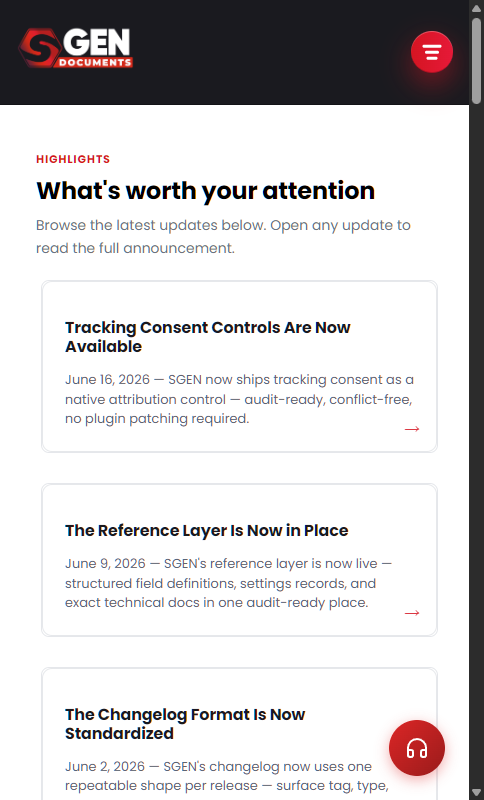 SGEN admin screenshot update-navigation-publicsite-before